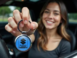 Suzuki Llavero Seguridad Aleación Fuerza Metal